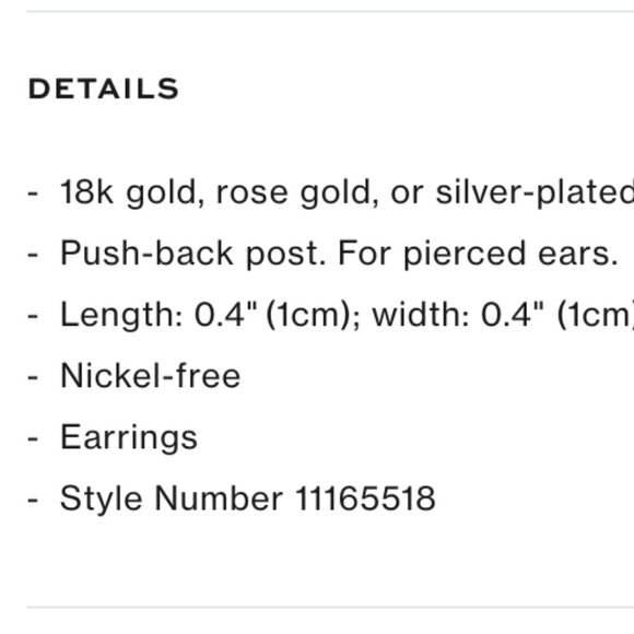 New - Tory Burch Miller Stud Earrings - Tory Gold - Picture 4 of 9